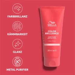 Color Brilliance Vibrant Color Conditioner Fine/Normal Hair De Wella -Wella Wella Color Brilliance Vibrant Color Conditioner FineNormal Hair 75455x4 15