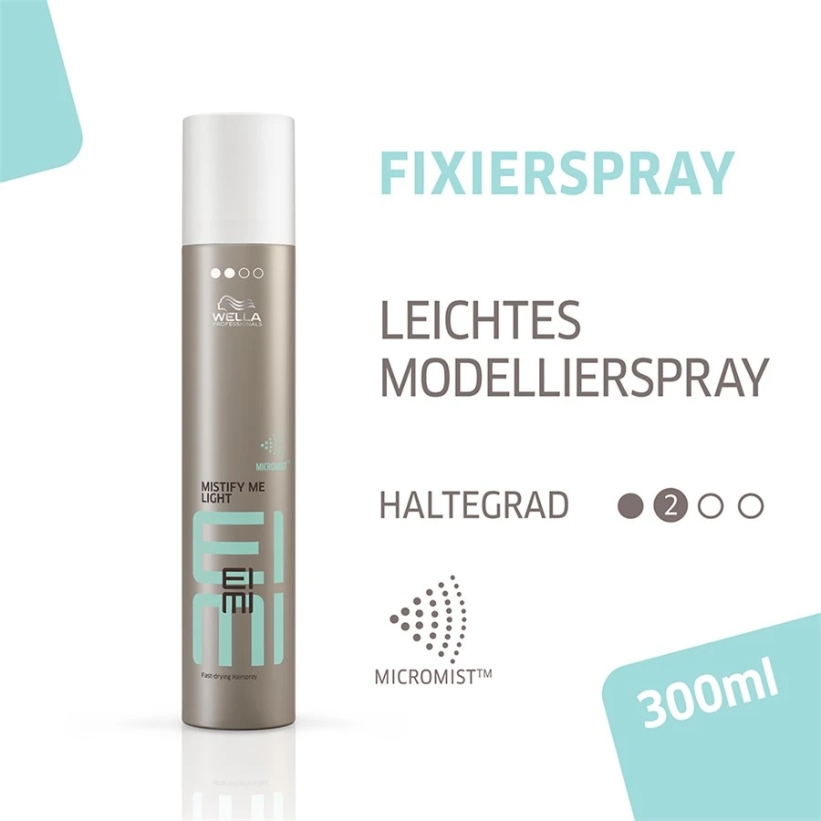 Fixing Mistify Me Light Hair Spray De Wella 6 Fixing Mistify Me Light Hair Spray De Wella – Image 4