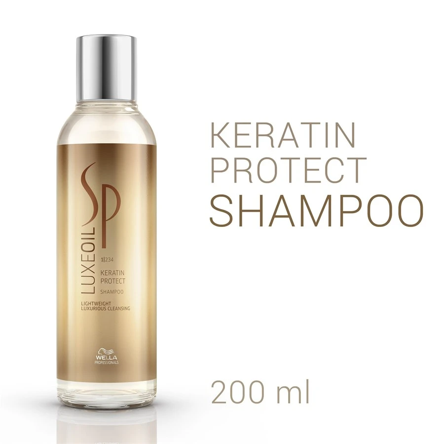 Luxe Oil Keratin Protect Shampoo De Wella 5 Luxe Oil Keratin Protect Shampoo De Wella – Image 3