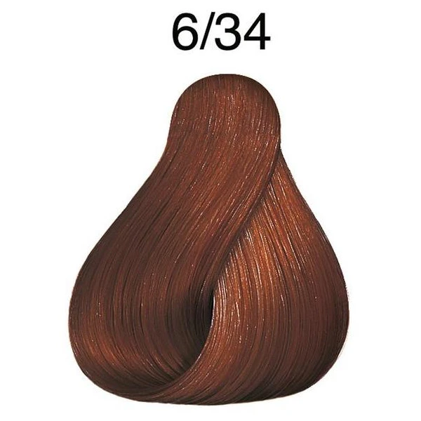 Color Fresh Wella 6/34 Blond Foncé Doré Cuivré 4 Color Fresh Wella 6/34 Blond Foncé Doré Cuivré – Image 2