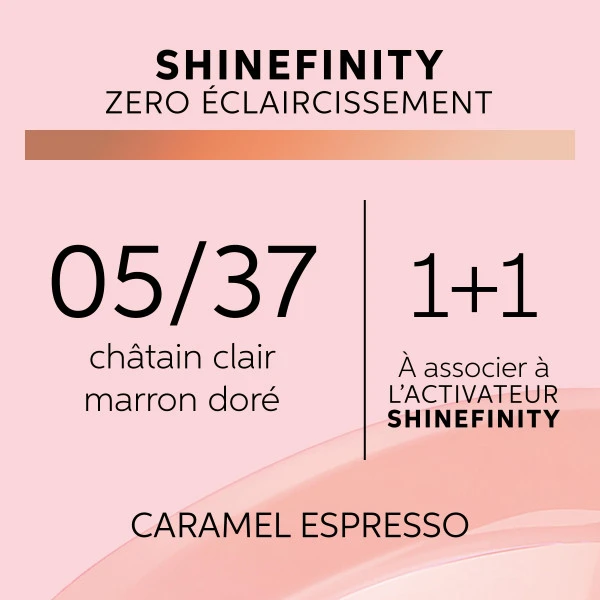 Coloration Gloss Shinefinity 05/37 Caramel Expresso Wella 60ML 4 Coloration Gloss Shinefinity 05/37 Caramel Expresso Wella 60ML – Image 2