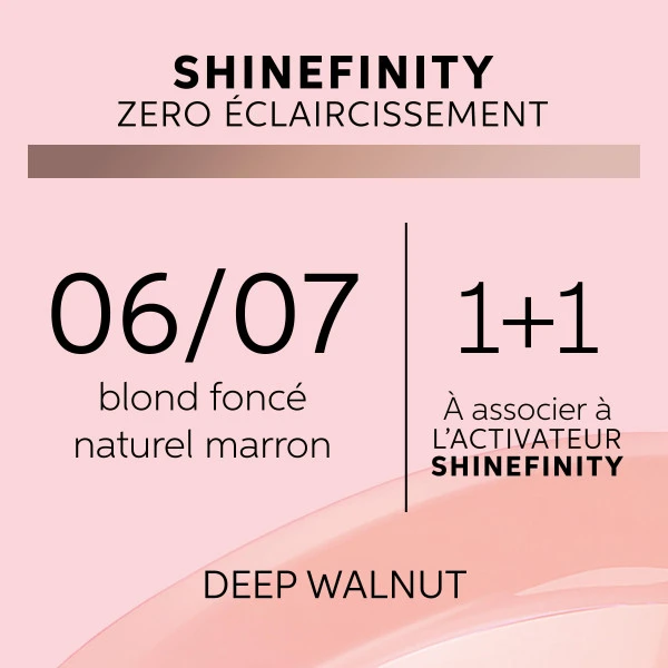 Coloration Gloss Shinefinity 06/07 Deep Walnut Wella 60ML 4 Coloration Gloss Shinefinity 06/07 Deep Walnut Wella 60ML – Image 2