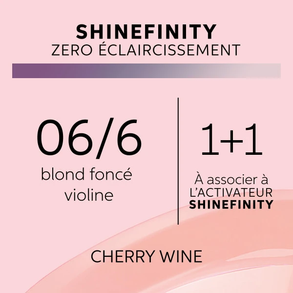 Coloration Gloss Shinefinity 06/6 Cherry Wine Wella 60ML 4 Coloration Gloss Shinefinity 06/6 Cherry Wine Wella 60ML â Image 2