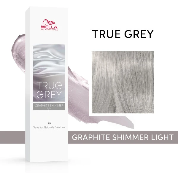 Coloration True Grey Graphite Shimmer Light Wella 60ML 6 Coloration True Grey Graphite Shimmer Light Wella 60ML – Image 4