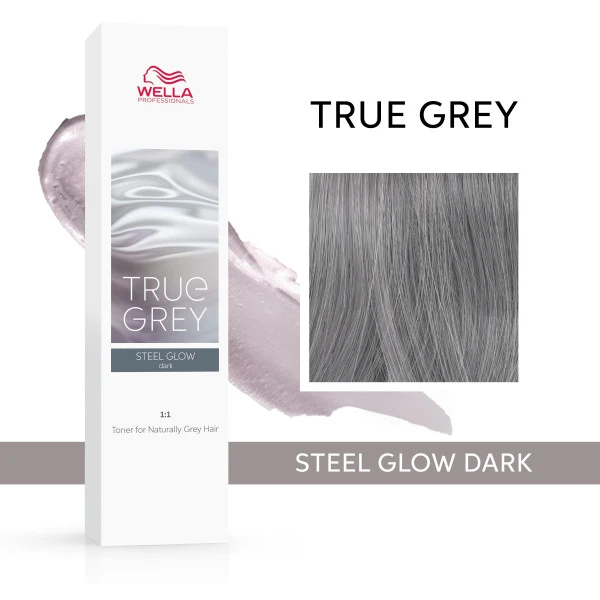 Coloration True Grey Steel Glow Dark Wella 60ML 6 Coloration True Grey Steel Glow Dark Wella 60ML – Image 4