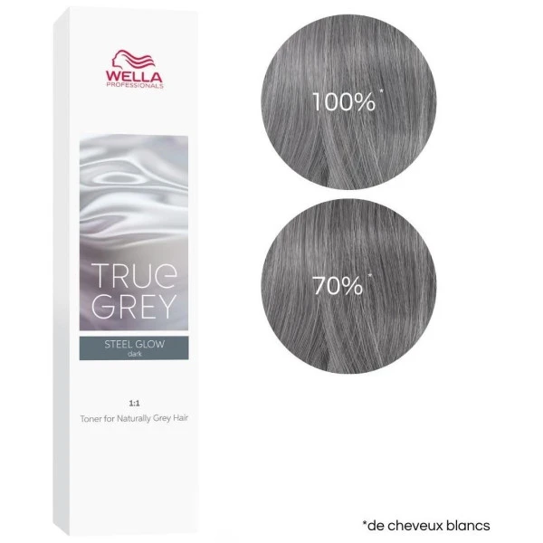 Coloration True Grey Steel Glow Dark Wella 60ML 3 Coloration True Grey Steel Glow Dark Wella 60ML