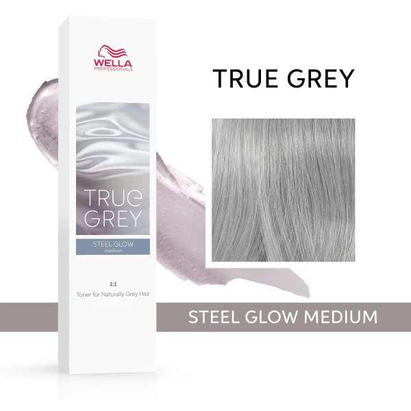 Coloration True Grey Steel Glow Medium Wella 60ML 6 Coloration True Grey Steel Glow Medium Wella 60ML – Image 4