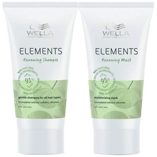 Duo Voyage Régénérant Elements Wella 3 Duo Voyage Régénérant Elements Wella