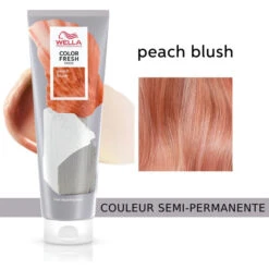 Masque Colorant Peach Blush Color Fresh Mask Wella 150ML  -Wella masque colorant peach blush color fresh mask wella 150ml 1 3